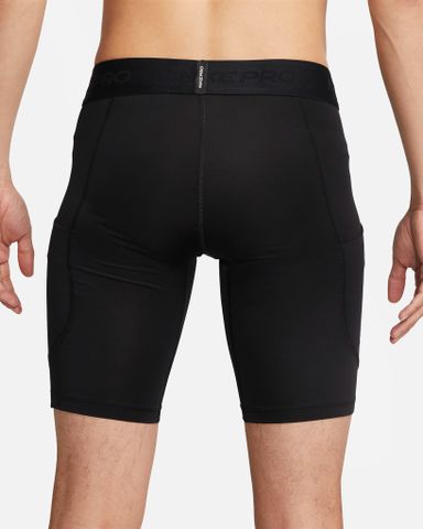 Nike - Quần lửng ống ôm thể thao Nam Pro Men's Dri-FIT Fitness Long Shorts