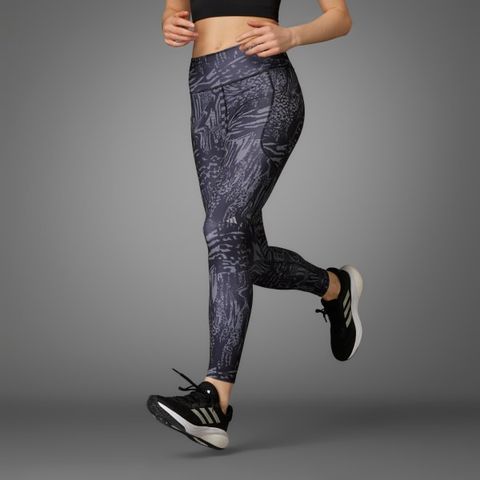 adidas - Quần dài ống bó Nữ Daily Run Icons Print 7/8 Leggings