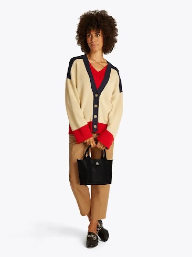 Tommy Hilfiger - Túi xách nữ Logo Tape Crossbody Tote