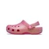 Crocs - Xăng đan trẻ em Classic Iridescent Glitter Lifestyle Sandals