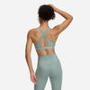 Under Armour - Áo ngực tập luyện nữ Crossback Mid Heather Training Bra