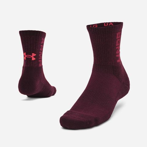 Under Armour - Vớ tất nam nữ Unisex UA 3-Maker 3-Pack Mid-Crew Socks