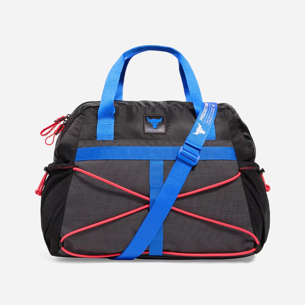 Under Armour - Túi trống thể thao nữ Project Rock Small Duffel Bag - Black