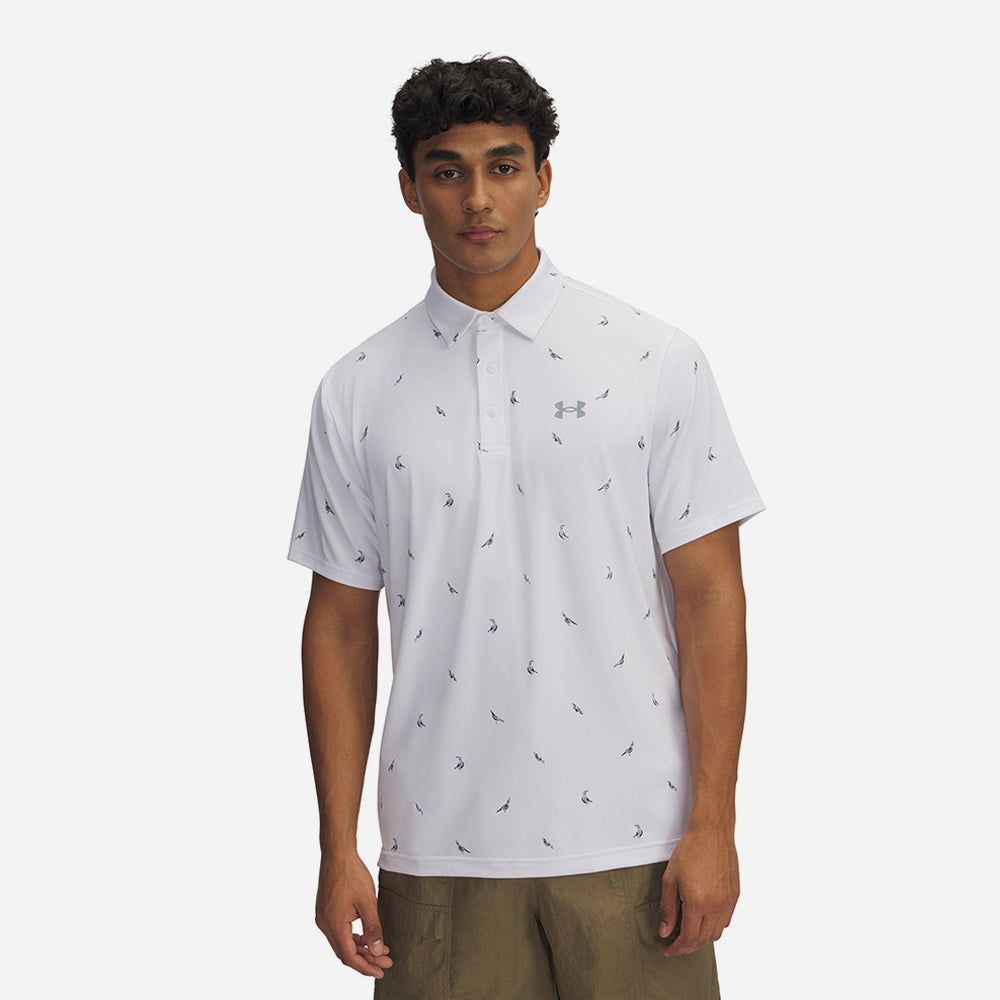 Under Armour - Áo thun có cổ nam Playoff 3.0 Printed Golf Polo