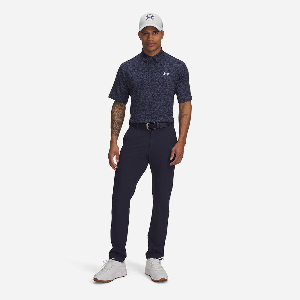 Under Armour - Áo thun có cổ nam Playoff 3.0 Printed Golf Polo