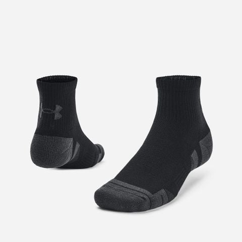 Under Armour - Vớ tất nam nữ Unisex UA Performance Tech 3-Pack Quarter Socks