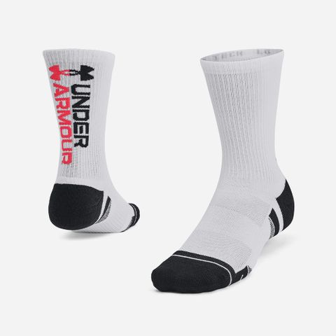 Under Armour - Vớ tất nam nữ Unisex UA Performance Tech 3-Pack Crew Socks