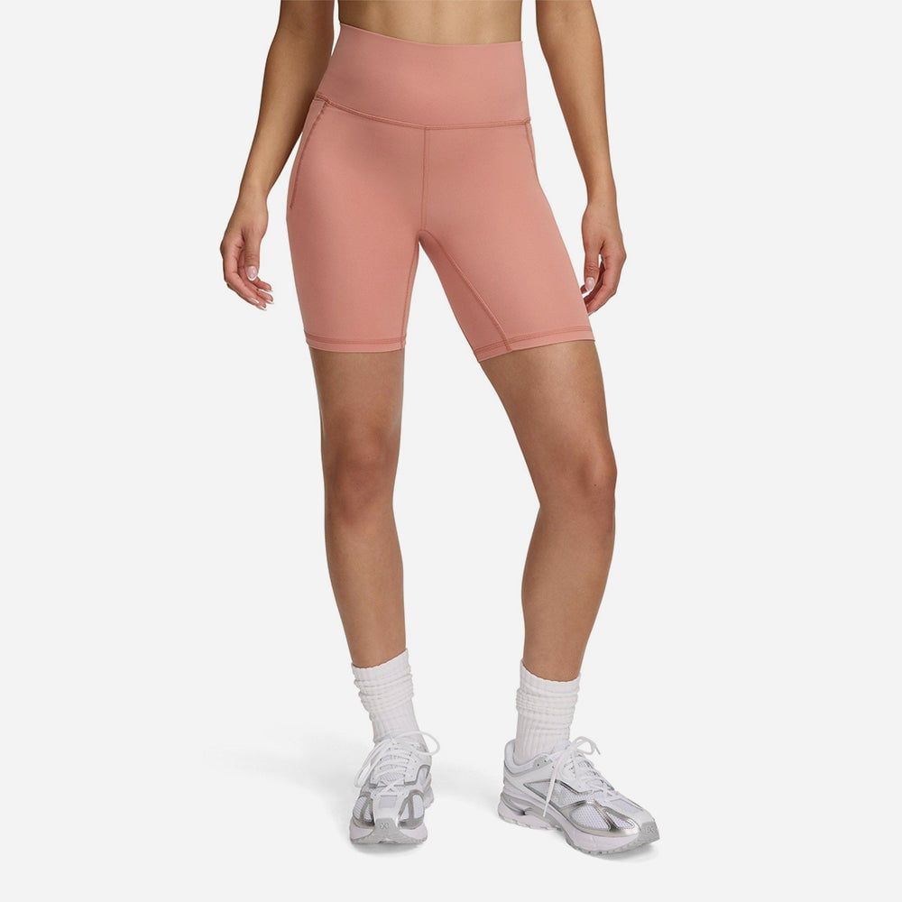 Under Armour - Quần ngắn ống ôm nữ Meridian Bike Short 7In Training