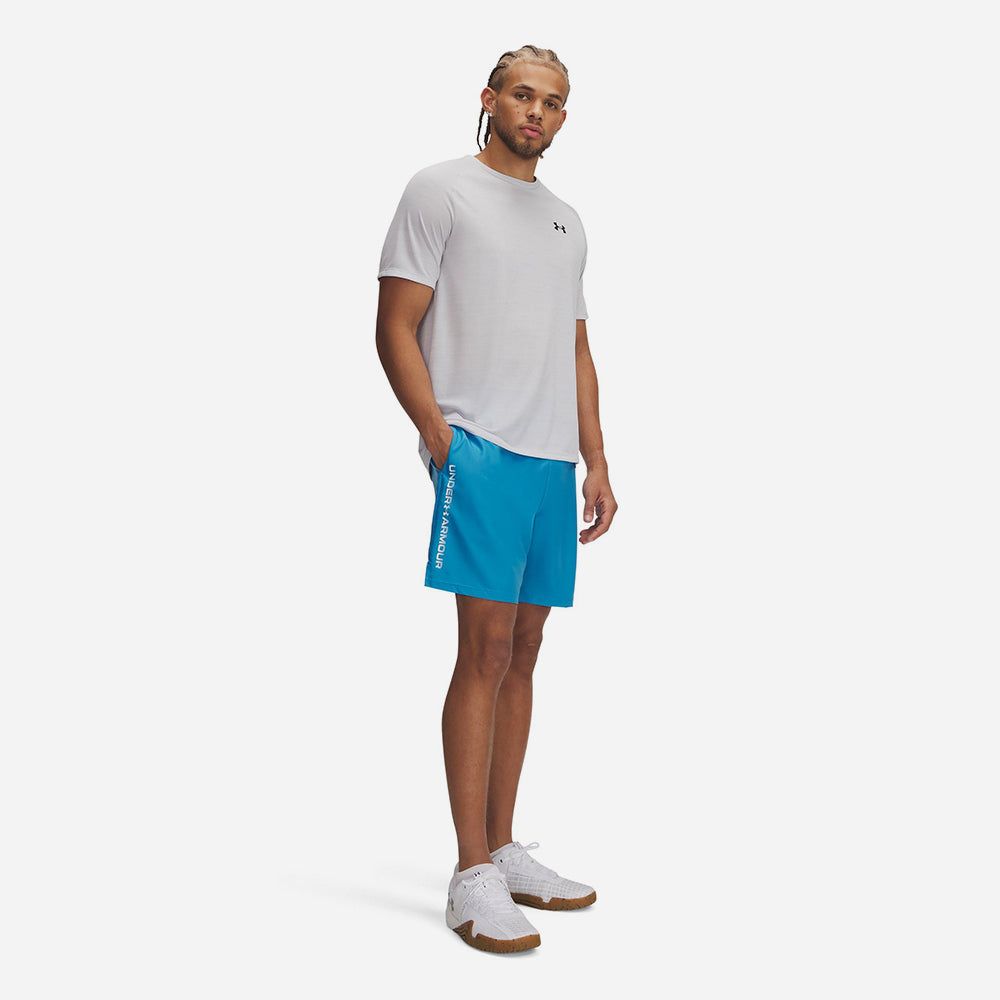 Under Armour - Quần ngắn thể thao nam Tech Woven Wordmark Training