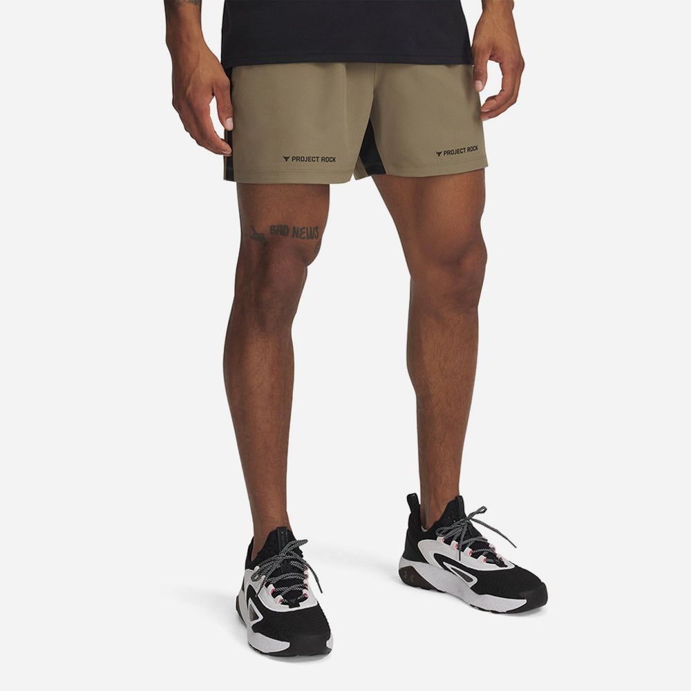 Under Armour - Quần ngắn thể thao nam Project Rock Ultimate 5