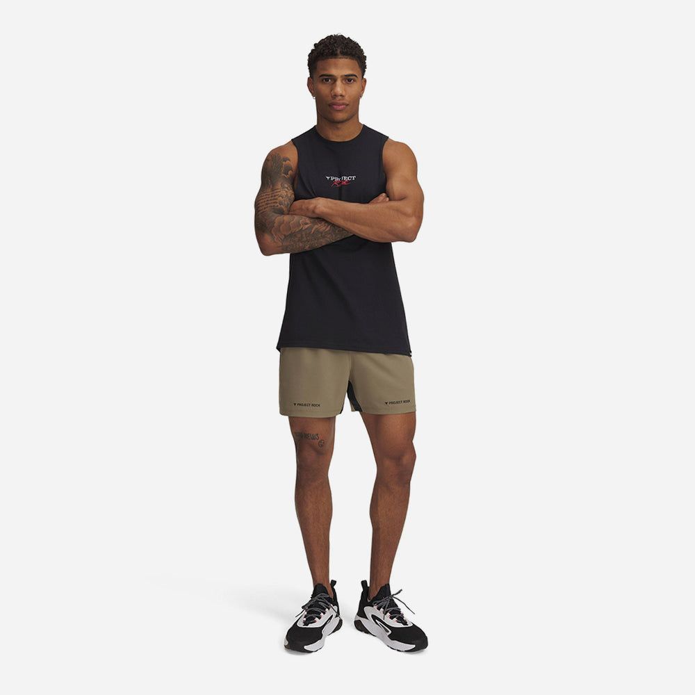 Under Armour - Quần ngắn thể thao nam Project Rock Ultimate 5