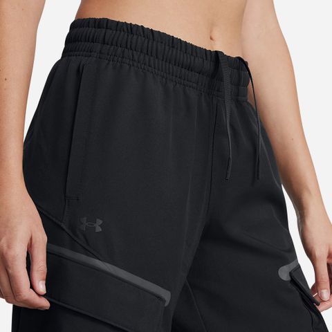 Under Armour - Quần dài thể thao nữ Unstoppable Cargo Joggers - Black