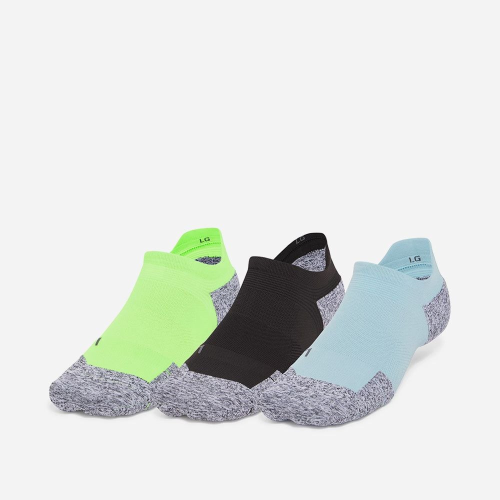 Under Armour - Bộ ba đôi Vớ tất nam nữ Run Cushion 3Pk Socks Training