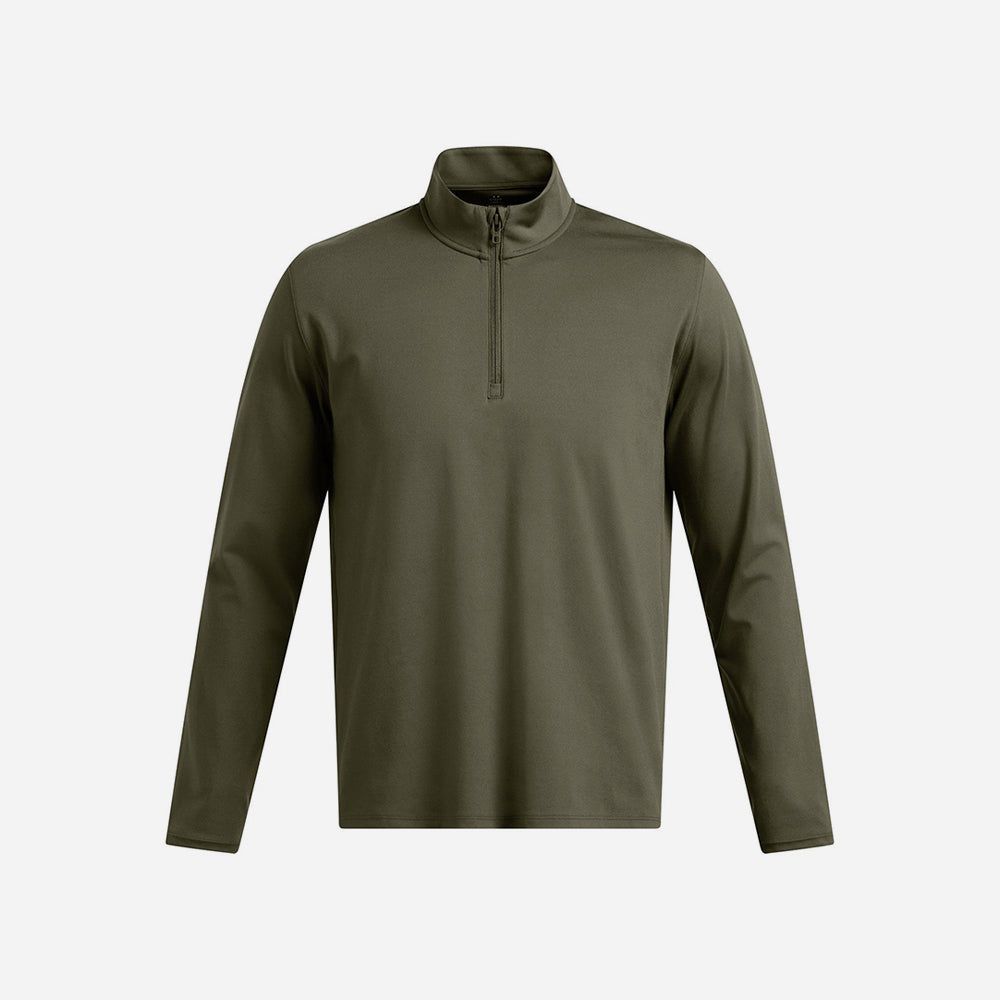 Under Armour - Áo tay dài thể thao nam Meridian 1/4 Zip T-Shirt - Army Green