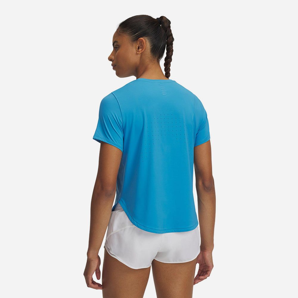 Under Armour - Áo thun chạy bộ nữ Launch Elite Shortsleeve Running