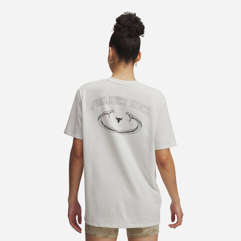 Under Armour - Áo thun tay ngắn nữ Women's Under Armour Project Rock Campus T-Shirt