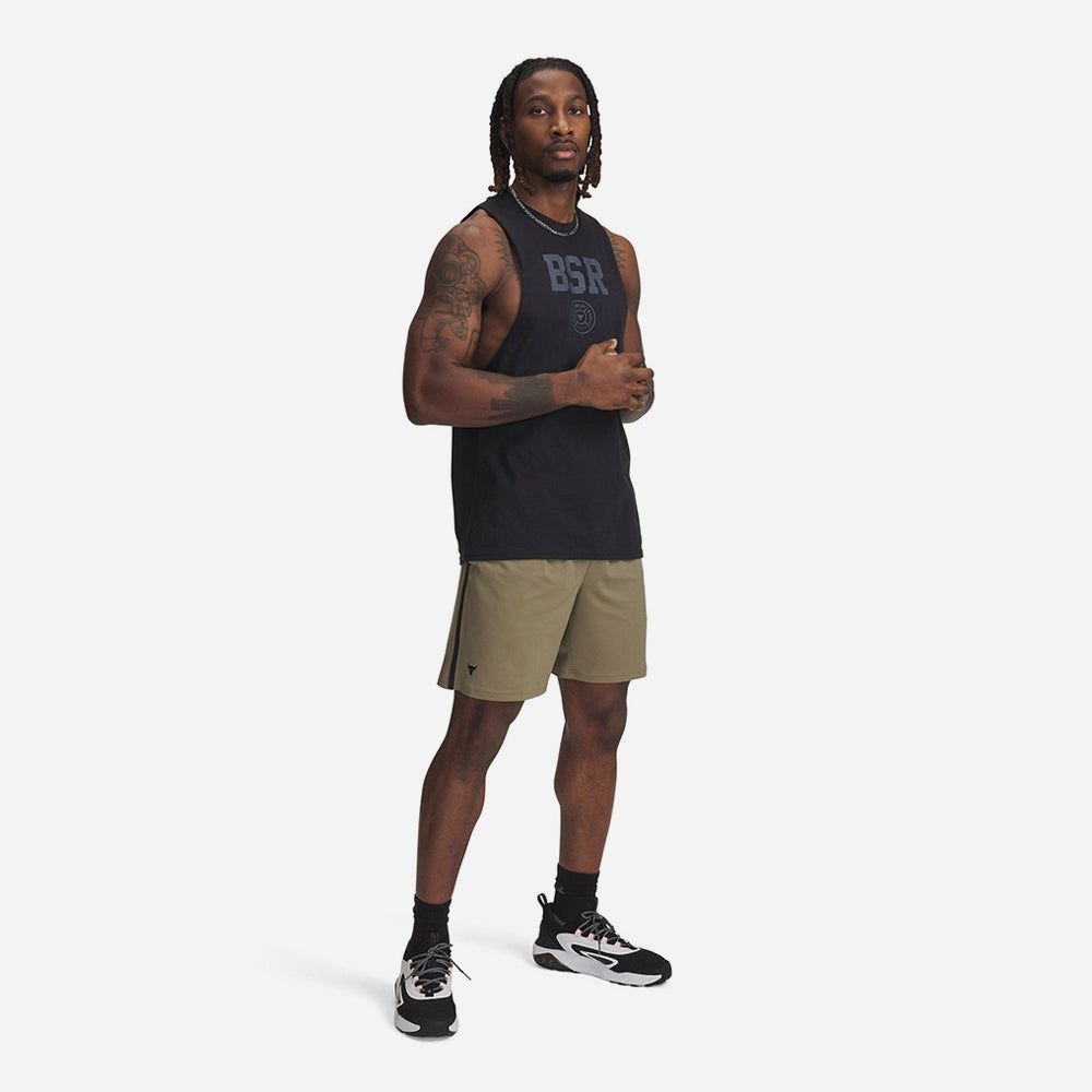 Under Armour - Quần ngắn thể thao nam Project Rock Mesh Short Lifestyle