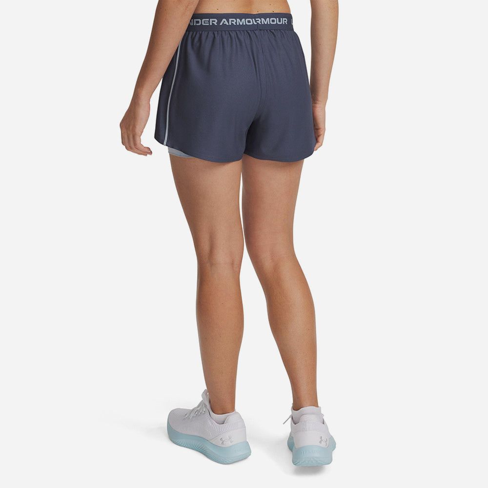Under Armour - Quần ngắn thể thao nữ Tech Play Up 2In1 Shorts Training