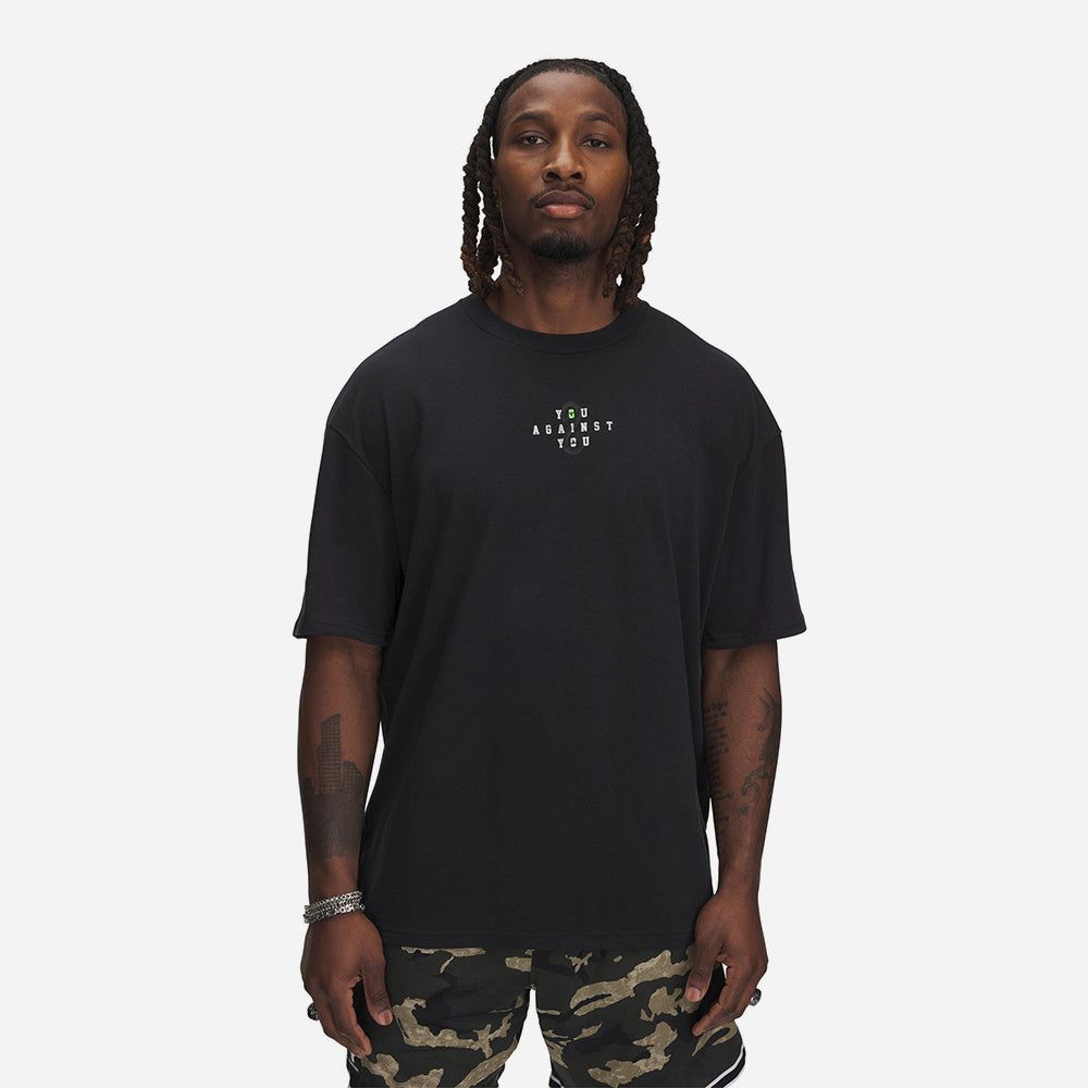 Under Armour - Áo thun thể thao nam Armour Project Rock Shortsleeve