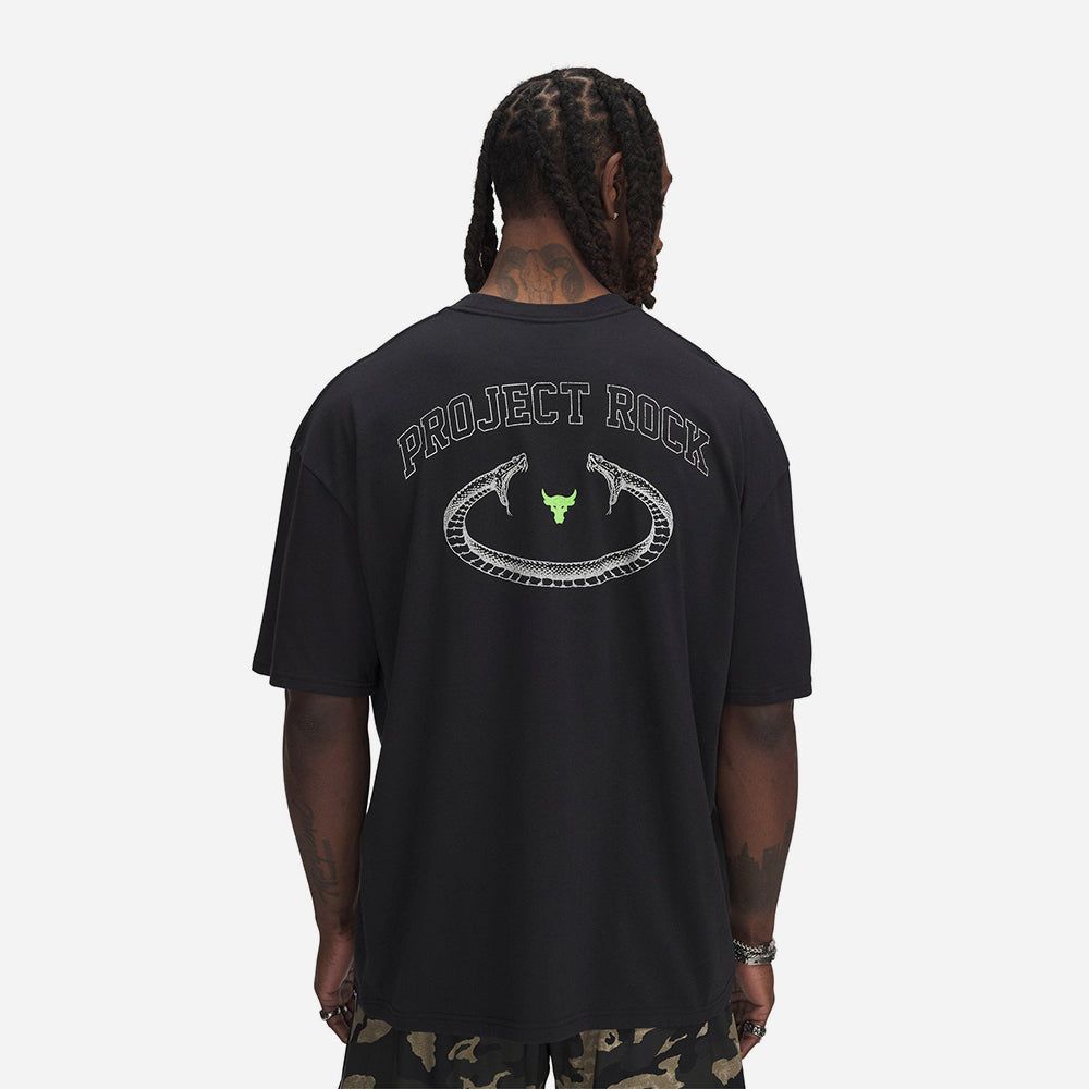 Under Armour - Áo thun thể thao nam Armour Project Rock Shortsleeve
