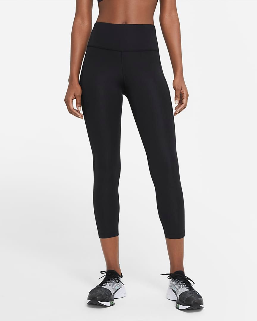 Nike - Quần lửng thể thao nữ Dri-Fit Fast Crop