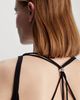 Calvin Klein - Áo len nữ Slim Ribbed Tie Back Top