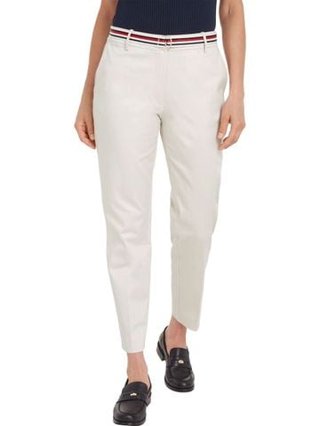 Tommy Hilfiger - Quần tây dài nữ Premium London Slim Ankle Pant