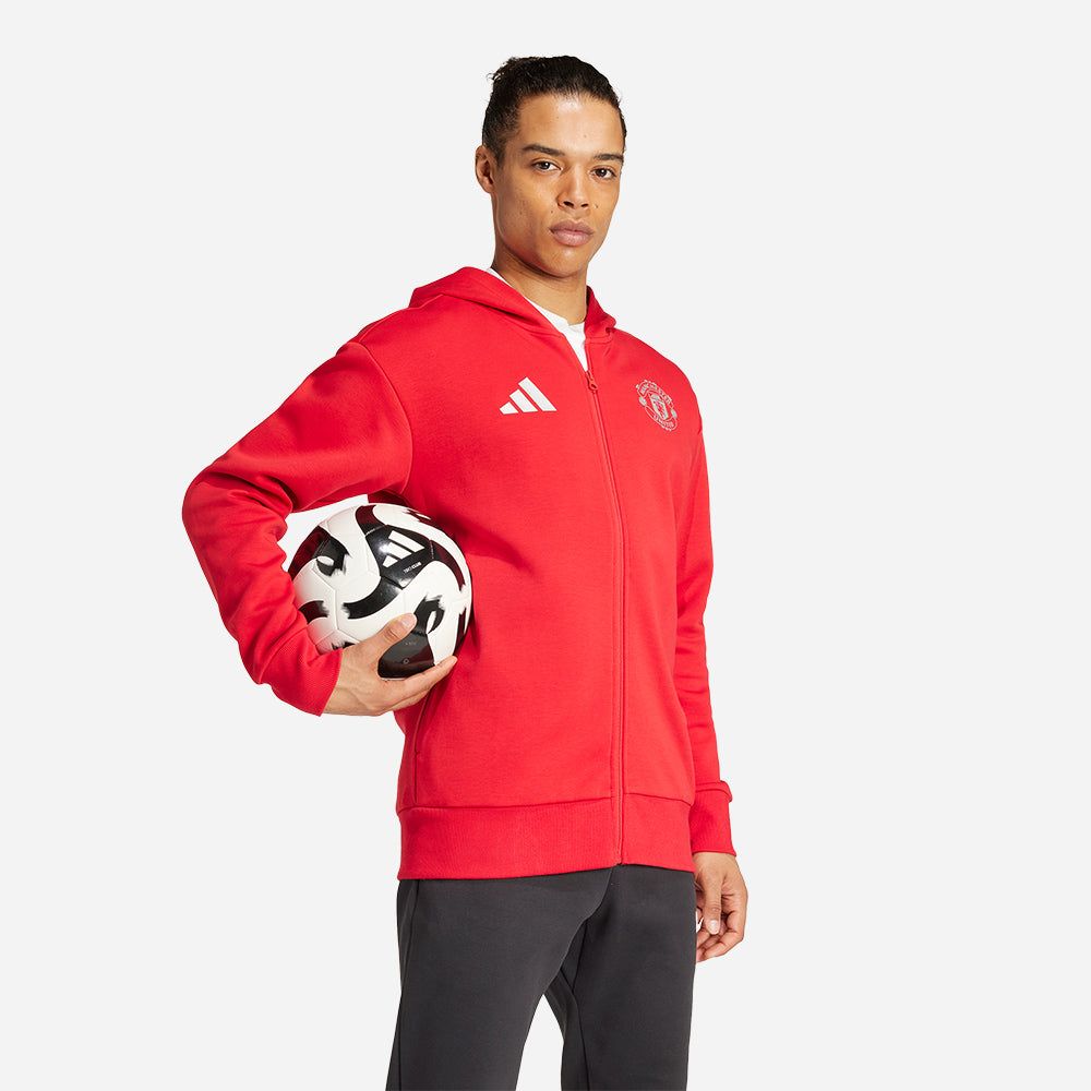adidas - Áo khoác đá banh Nam Manchester United Anthem Jacket Football