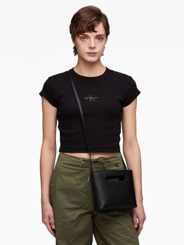 Calvin Klein - Túi đeo chéo nữ Elemental Cut Out Crossbody Bag