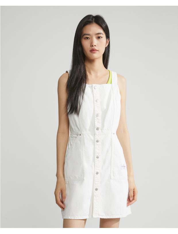 Calvin Klein - Đầm nữ Button Down Utility Dress