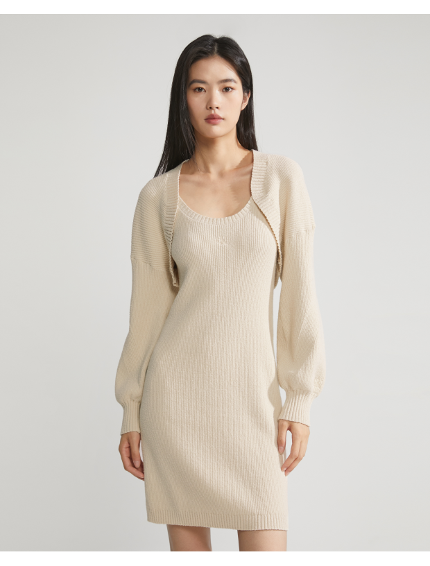 Calvin Klein - Đầm nữ Feminine 2 In 1 Knit Dress