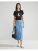 Calvin Klein - Váy nữ Wrapround Maxi Denim Skirt