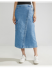 Calvin Klein - Váy nữ Wrapround Maxi Denim Skirt