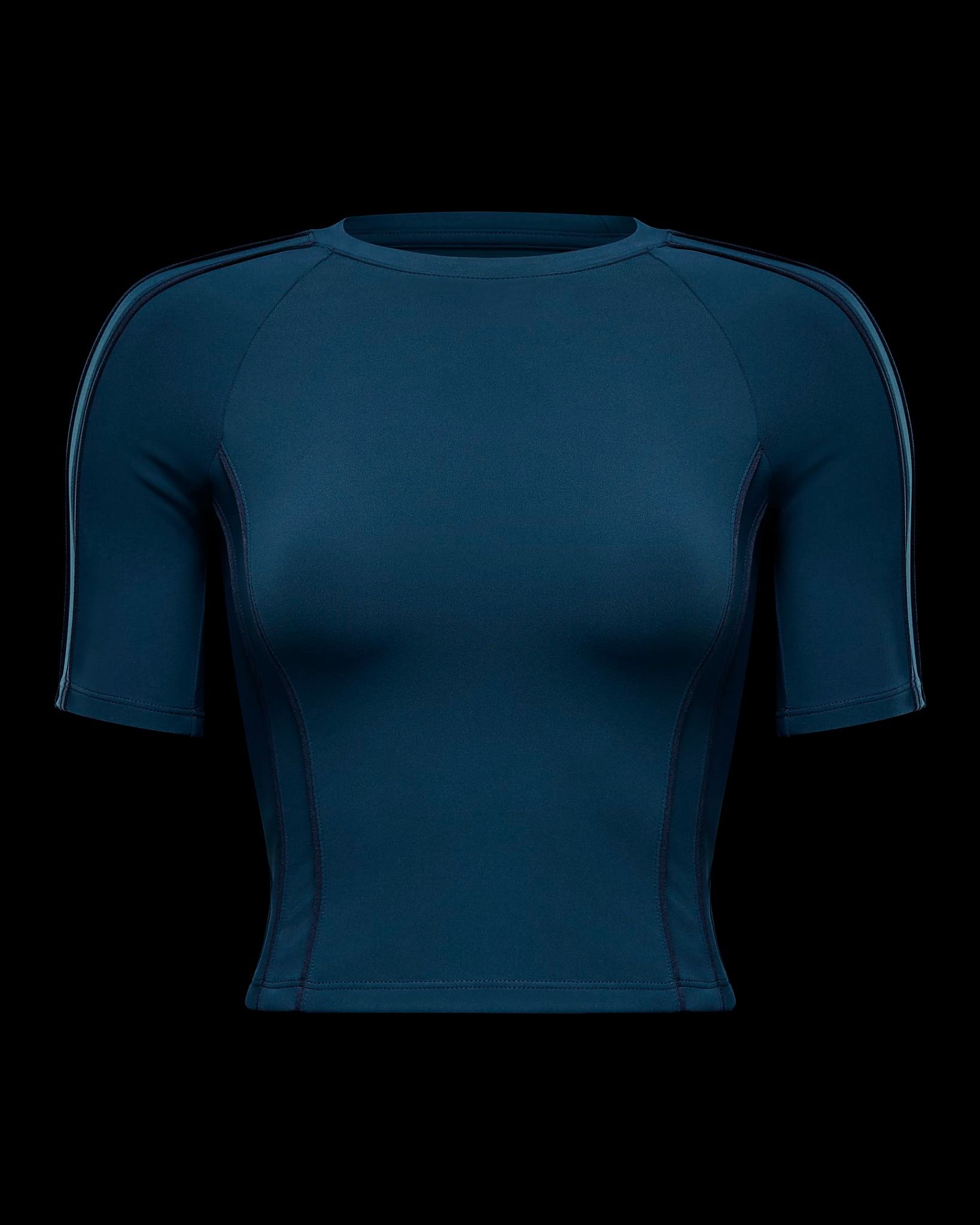 Nike - Áo tay ngắn thể thao Nữ One Fitted Women's Dri-FIT Short-Sleeve Cropped Top