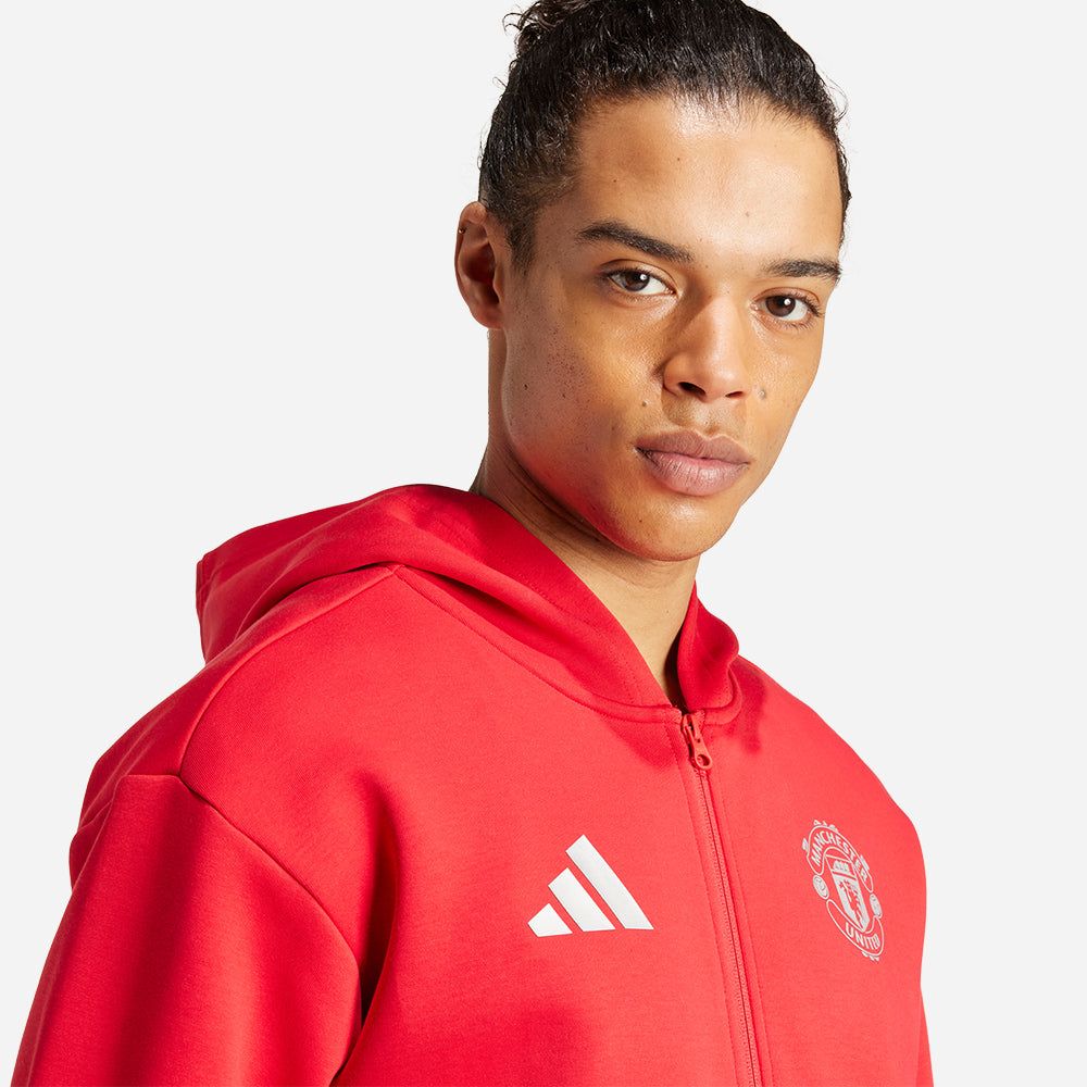adidas - Áo khoác đá banh Nam Manchester United Anthem Jacket Football