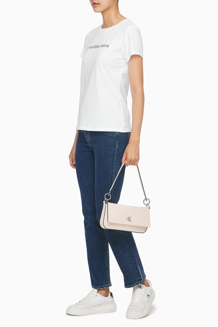 Calvin Klein - Túi xách CK nữ Minimal Monogram Flap Shoulder