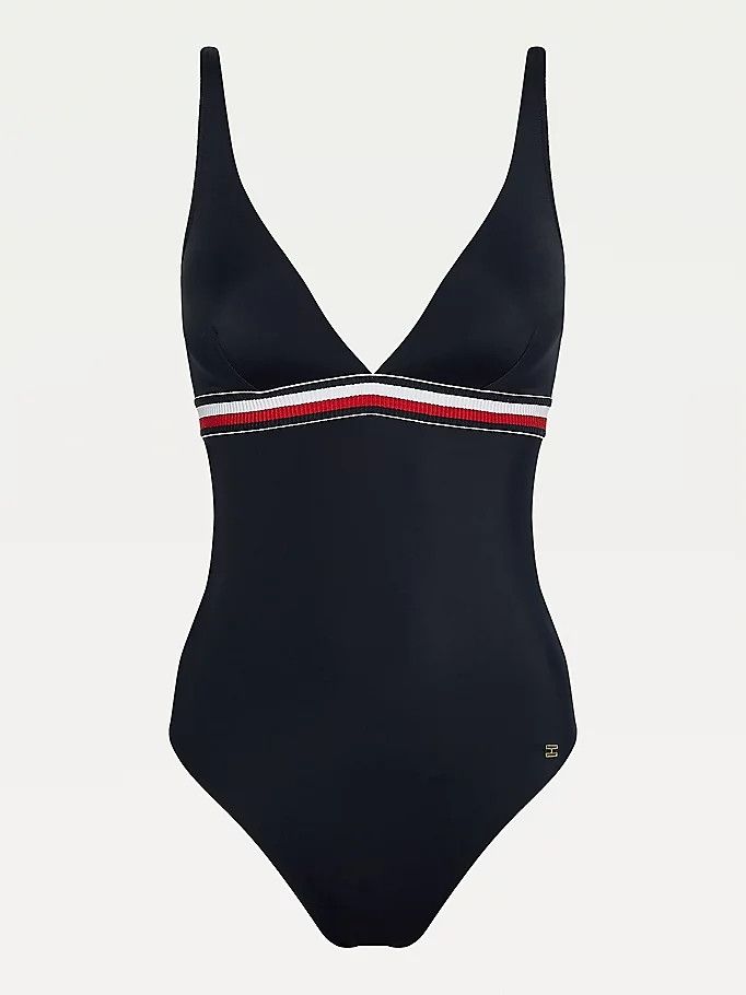 Tommy Hilfiger - Đồ bơi nữ One-Piece Plunge