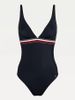 Tommy Hilfiger - Đồ bơi nữ One-Piece Plunge