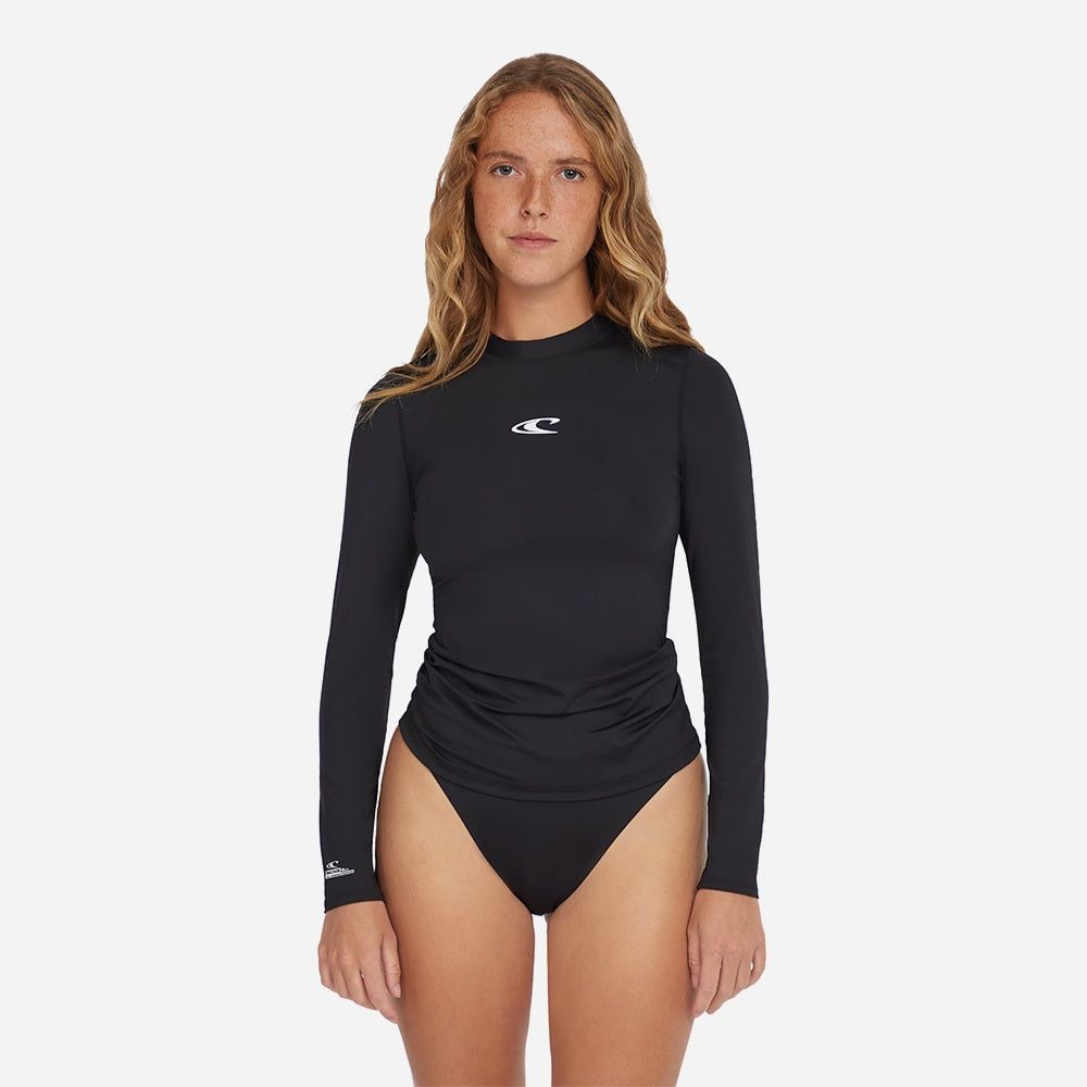 Oneill - Áo bơi tay dài chống nắng nữ Essentials Skin Long Swimming