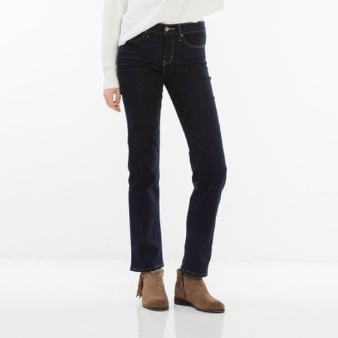 Levi's - Quần Jeans Dài Nữ 314 Shaping Straight Darkest Sky Women Levis