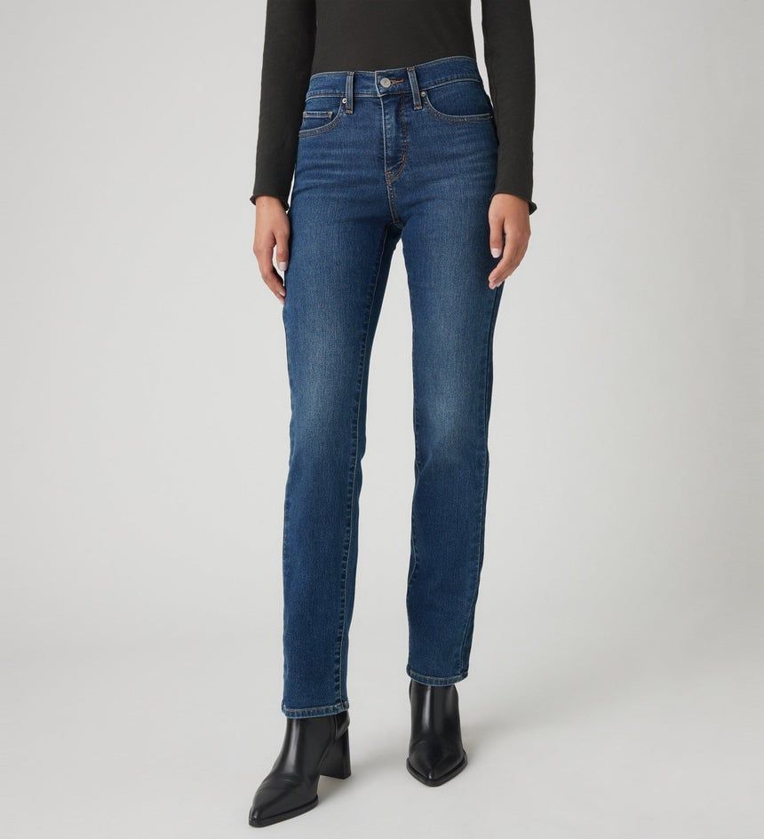Levi's - Quần jeans dài ống đứng nữ Women's 314 Shaping Straight Pieced Jeans