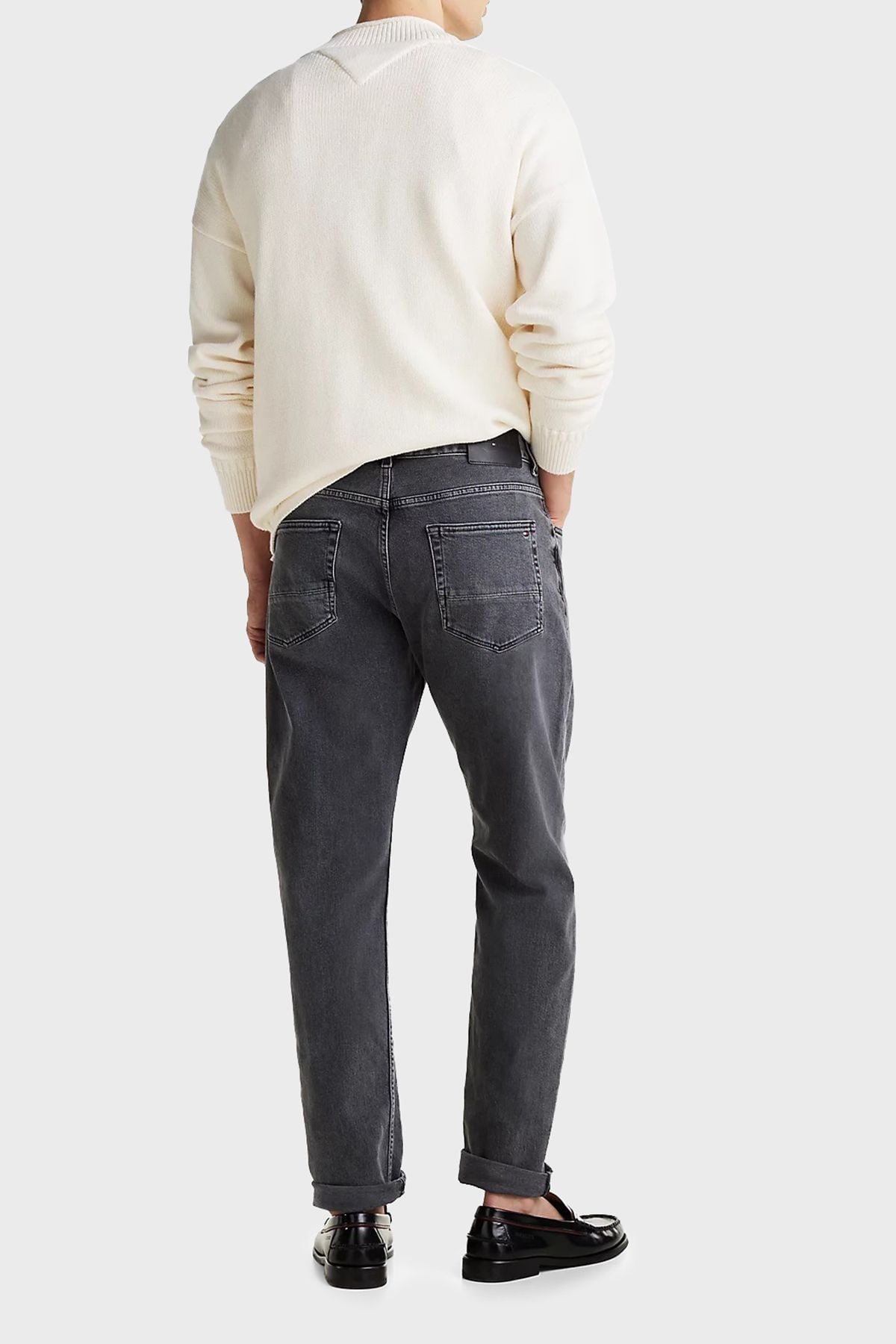Tommy Hilfiger - Quần jeans dài nam Whiskered Straight Tapered Leg Jeans