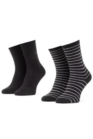 Tommy Hilfiger - Bộ 2 đôi vớ cổ cao nữ TH Women's 2P Socks
