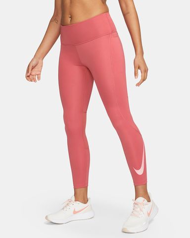 Nike - Quần dài ống ôm Nữ Fast Women's Mid-Rise 7/8 Running Leggings with Pockets