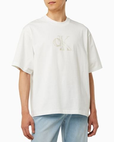 Calvin Klein - Áo tay ngắn nam Premium Logo Tee