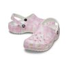 Crocs - Xăng đan nam nữ Classic Duke Print Pink Tweed Sandal