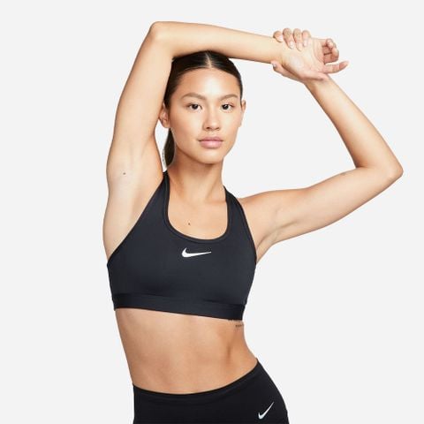 Nike - Áo ngực tập luyện hỗ trợ vừa Nữ Swoosh Medium-Support Women's Padded Sports Bra