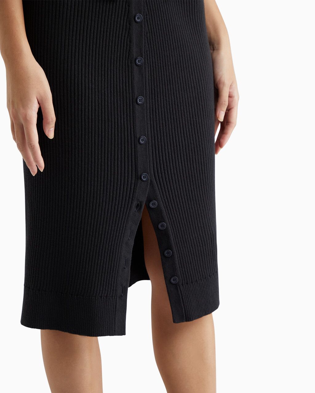Calvin Klein - Váy CK nữ Fold Over Rib Knit Skirt