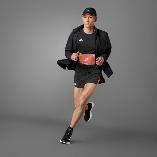 adidas - Quần ngắn chạy bộ Nam Adizero Essentials Running Split Shorts