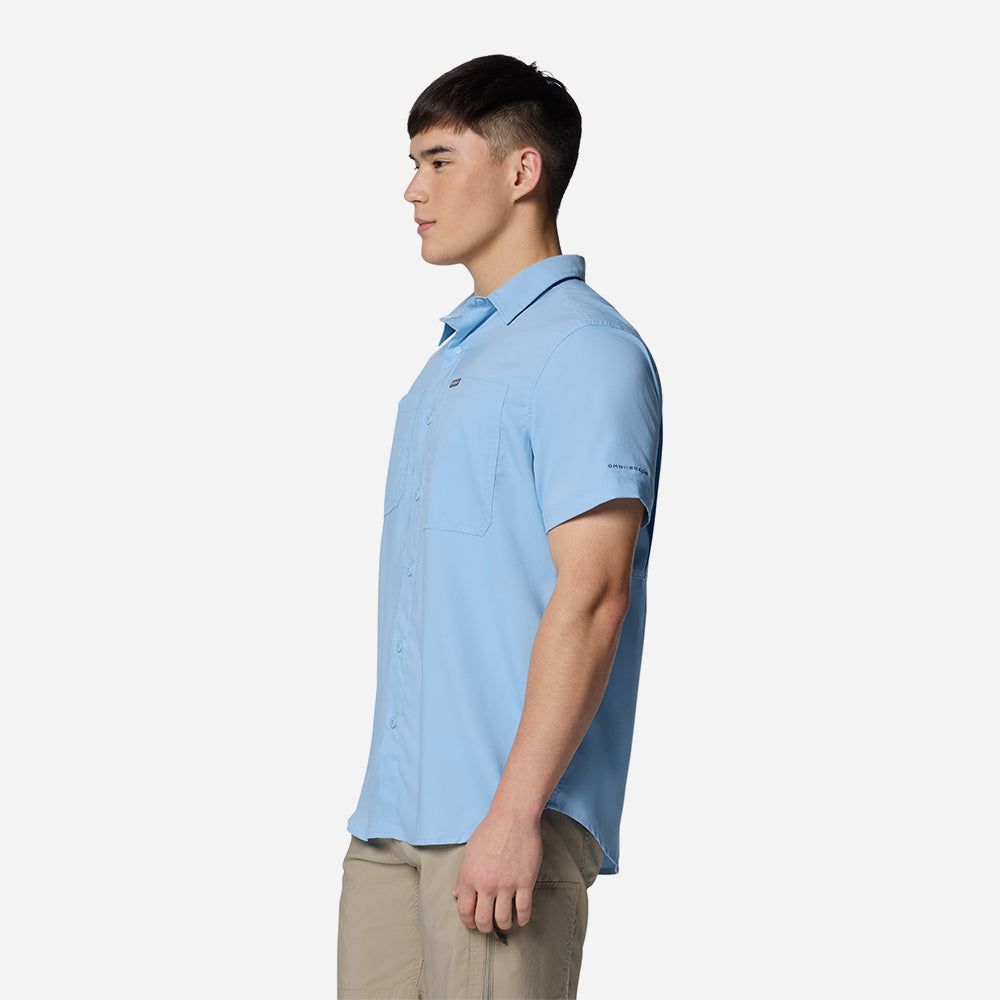 Columbia - Áo sơ mi tay ngắn thể thao nam Silver Ridge™ Utility Lite Outdoor